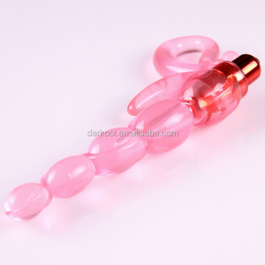 DN011/venta al por mayor hecho vibrador <span class=keywords><strong>anal</strong></span> con cuentas, Juguetes sexuales para mujeres vagina <span class=keywords><strong>anal</strong></span> vibrador - Product Image 5