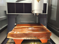 Machine de gravure de moules à pièces CNC 6050 Magic 3 axes pour la fabrication de panneaux métalliques