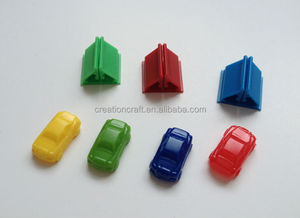 Piezas de juego de mesa de plástico Car Tokens Pawns- CCPS405 (22,5x12,7x7,9mm) - Product Image 3