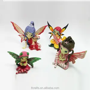 Custom fairy figurines Tinkerbell Doll Resin Fairy Figurines Wholesale
