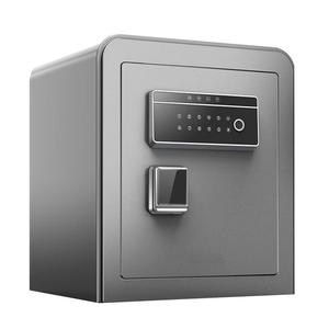Zhenzhi Home Smart Safe Small Metal Safe Deposit Box Safety Gun Cash Jewelry Password Fingerprint Safe, Bedside Table