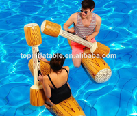 Wasserschlacht-Sportspaß für Kinder & Erwachsene Aufblasbare Pool-Rafts Kampfspiele für den Kühlen Sommer