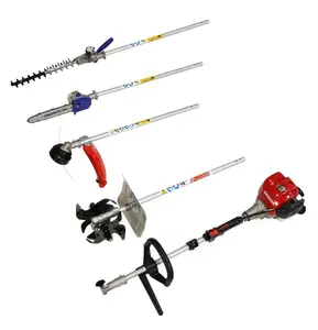 Good Quality Popular 4 In 1 Multi Function Garden Tools Brush Cutter 52cc Grass Trimmer Machine