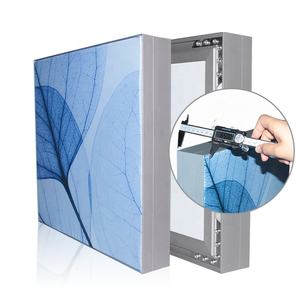 Panneau mural rétroéclairé en <span class=keywords><strong>film</strong></span> PVC, panneau d'affichage en tissu, enseigne lumineuse rétroéclairée par LED - Product Image 4