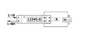 Modbus-RTU Pengukur Energi Fase Tunggal Standar IEC 62053-21 - Product Image 6
