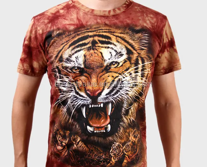 OEM 3D t shirt design printing