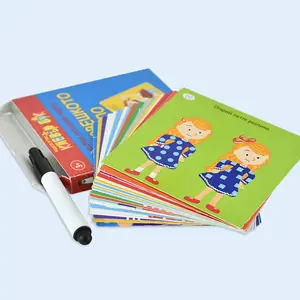 High Quality FSC Recycled Paper Custom Playing Cards Children Learning Cards