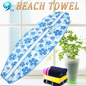 100% Cotton Velour Hoạt Tính In Tùy Chỉnh Hình Dạng Khác Nhau Quan Tài Khăn Bãi Biển - Product Image 3