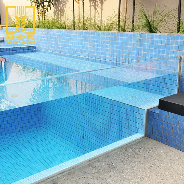 A basso costo di grandi dimensioni di spessore strato acrilico per piscina acrilico piscina