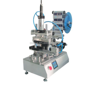 semi auto labeling machine and flat labeling machine