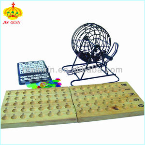 Jeu jeu de <span class=keywords><strong>bingo</strong></span> mis pour les loisirs avec <span class=keywords><strong>bingo</strong></span>, pièces de <span class=keywords><strong>bingo</strong></span>, cartes et de la cage - Product Image 1