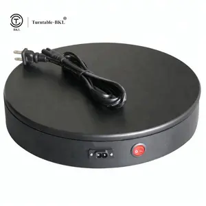 Plateau tournant électrique, 30cm, 110V, 1.5 tr/min, 360 degrés, présentoir, photographie rotative, livraison gratuite