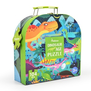 Puzzle 100 + PCs baby toys dinosaur fairytale Sleeping Beauty children educational toys gift - Product Image 5