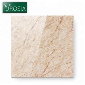 Italian tamaño grande pulido Porcelánico esmaltado mirada de mármol 800x800mm brown venas azulejos de porcelana de inyección - Product Image 1