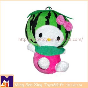 Lovely joyeux kittybonjour poupée. <span class=keywords><strong>design</strong></span> super doux en peluche mini - Product Image 1