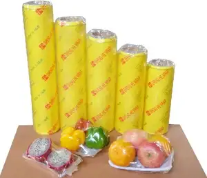 Cling wrap pvc, stretch film OEM CLING Plastic clear clean wrap vershoudfolie