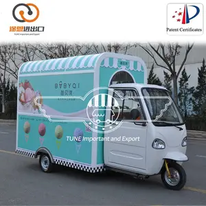 Food Trailer Cart /Ice Cream Trailer/mobile Kitchen Car