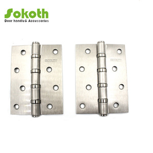 Charnière de porte du Moyen-Orient, charnière en fer nickel satiné 4 ", charnière pour portes de meubles - Product Image 3