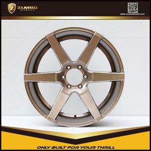 ZUMBO S0005 Habla de Bronce + Molino Coche 18 "20" 22 "24" Llantas De Aleación de Aluminio - Product Image 1