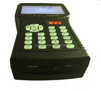 DC12V sortie 4.3 "détecteur de satellite portable avec LCD, prise en charge DVB-S/S2, Test de signal MPEG-2/4