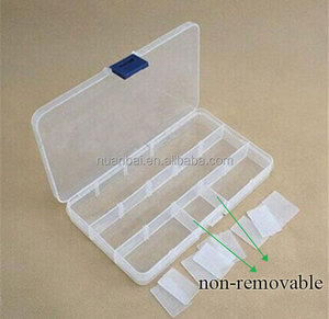 15/24/36 Lưới Rõ Ràng Đồ Trang Sức Bằng Nhựa Có Thể Điều Chỉnh Hạt Tổ Chức Hộp Lưu Trữ Hộp Đựng - Product Image 3