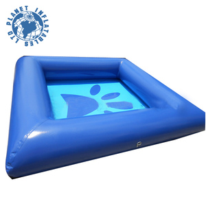 Mini <span class=keywords><strong>Blu</strong></span> Cane Gonfiabile <span class=keywords><strong>Acqua</strong></span> <span class=keywords><strong>Piscina</strong></span> Per Gli Animali Domestici - Product Image 2