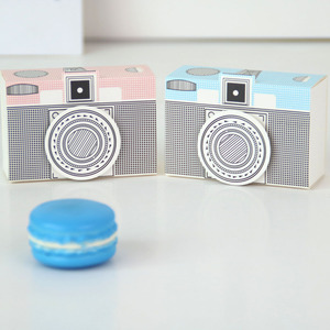 Memory Recorder Camera Shape <strong>Paper</strong> Candy Package Wedding Favor <strong>Box</strong> - Product Image 1