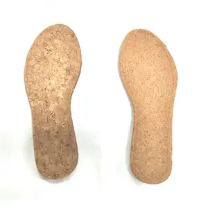 Custom Thick Shoes Soles Sheet China Made Durable Cork Soles Material