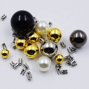 5mm 6mm 8mm 10mm 12mm 500 grammi di imballaggio non forato perle artificiali in <span class=keywords><strong>plastica</strong></span> senza foro per decorazione di perline indumento - Product Image 2