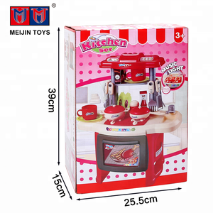Grande <span class=keywords><strong>Cucina</strong></span> Giocattolo Rossa a Batteria per Bambini - Product Image 4