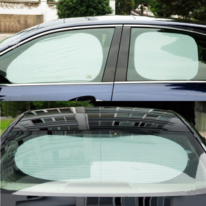 Bạc xe kính chắn gió Sun Shade Visor xe bên cửa sổ dù để che nắng bao gồm sáu mảnh Bộ - Product Image 3