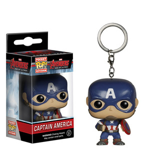 Super Heroes Marvel funko pop llavero Juego <span class=keywords><strong>de</strong></span> tronos Capitán América funko pop llavero - Product Image 2