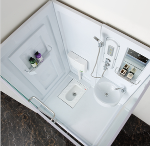<strong>Bathroom</strong> prefab modular <strong>bathroom</strong> Room OEM customized silver eel all in one prefabricated <strong>bathroom</strong> <strong>unit</strong> <strong>units</strong> cn jia <strong>units</strong> apartment rectangle shower cabins