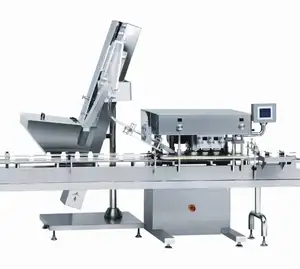 Chai nắp nắp gần gũi hơn/cao su tự động có thể capper/tin đóng nắp máy + nắp nhựa trung chuyển