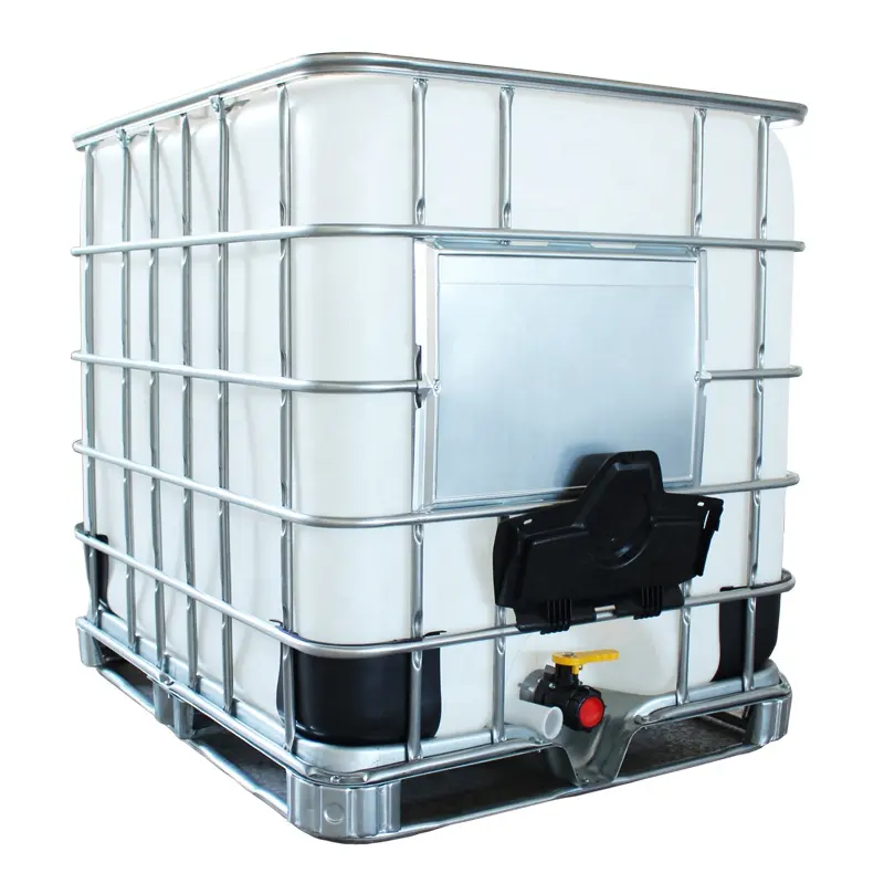 Hochwertiger 1000l Kunststoff Ibc Behälter 1000 Liter Ibc Kunststoff behälter Behälter Ibc Tanks 1000L Für Chemikalien