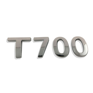 <strong>Adhesive</strong> 3D Chrome Car Emblem Badge Letter Car Stickers Wholesale - Product Image 6