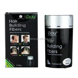 Produk Terlaris Usa Dexe Hair Building Fiber Solusi Rambut untuk Rambut Tipis