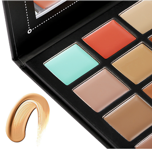 Faire Votre propre marque <span class=keywords><strong>palette</strong></span> de correcteur de maquillage fondation sans marque en gros 16 couleur correcteur <span class=keywords><strong>palette</strong></span> <span class=keywords><strong>contour</strong></span> maquillage <span class=keywords><strong>palette</strong></span> - Product Image 2