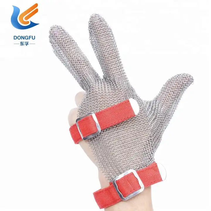 Chain Gloves For Cutting / Metal