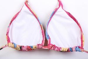Amazing Wonder Plus Size 4XL Sexy <strong>Shiny</strong> Satin Swimwear <strong>Bikini</strong> - Product Image 6