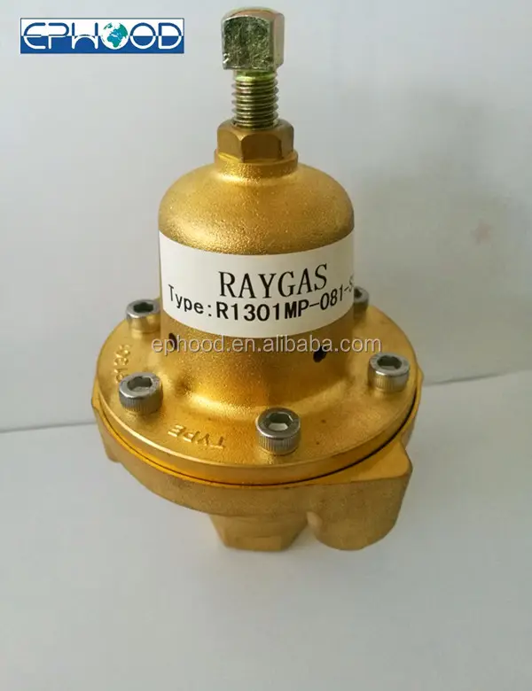 Raygas R1301MP उच्च दबाव नियामक 1301 नाइट्रोजन गैस के दबाव नियामक