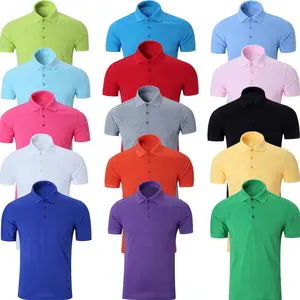 Wholesale Custom High Quality Polo Shirt Polo Shirts For Men 100% Cotton Or Polyester