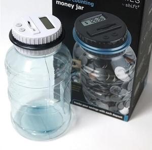 전기 플라스틱 동전 저금통 디지털 카운팅 LED 디스플레이 대용량 저금통 어린이 선물용 - Product Image 5