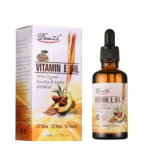 100% Hữu Cơ Tự Nhiên Rosehip & Jojoba Dầu Blend Facial Body Giữ Ẩm Nuôi Dưỡng Chăm Sóc Da Dầu Massage Vitamin E Dầu