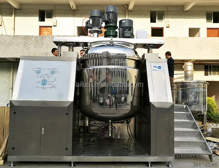 Toothpaste Manufacturing Machine for making toothpaste High Speed Dispenser Vacuum Tank toothpaste making machine