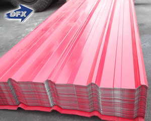 Système de revêtement de mur et de toiture Apo laminé à froid, laminé à froid Tôle d'acier de fer à vendre enduit 7 jours couleur toit 8 nervures grade 10 - Product Image 2
