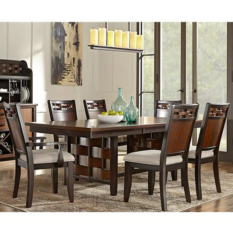 Table À Manger d'intérieur Utilisation Spécifique en bois table à manger ensemble de meubles