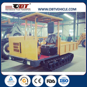 OBT caoutchouc pleine auto-dumping <span class=keywords><strong>dumper</strong></span> sur chenilles pour marais - Product Image 3