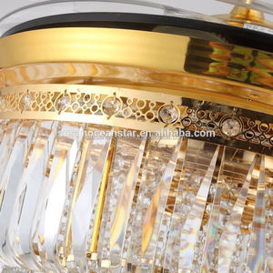 <span class=keywords><strong>Mejores</strong></span> ventiladores de techo ventilador de techo moderna 36 w interior 48 pulgadas cristal colgante luces - Product Image 2