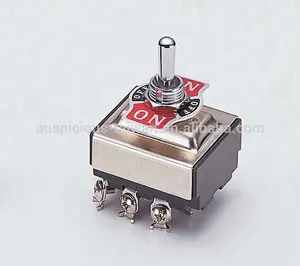 Toggle Switch 12 Pole ON-OFF-ON 4 PDT Toggle Switch Snap Switch 1203